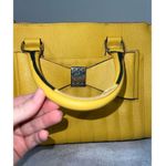 Betsey Johnson Satchel Crossbody Yellow Bag Shoulder Purse Photo 3