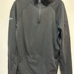 Northen Ridge base layer pullover quarter zip womens size L black skiing hiking Size L Photo 0