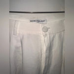 Revolve  Nonchalant Label Fabi Pants in White Sz L Photo 5