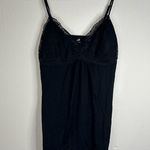 Jaclyn Smith Jacqueline Smith Black Lace Trim Slip Dress - Size Small Photo 1