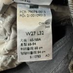 Levi's NWOT  Ribcage Straight Full Length Jeans Black High Rise 27 Photo 9