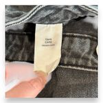 Avec Les Filles Cropped Straight Leg Jeans Women's 27 Black Distressed High Rise Photo 3