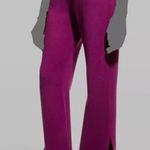 Monrow Purple Supersoft Sweater Knit Flare Pants NWT Sz. XS Photo 0