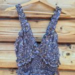 Mac Duggal 8023 Cross Back Floral Print Evening Dress Photo 6