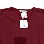 Lilac Bloom Tank Top Sweater Dress in Burgundy, Size 2XL​​​ Red Photo 1