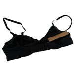 SKIMS  Cotton Jersey T-Shirt Bra Black Soot Size 32B New with tags Photo 2