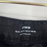 Cotton On Straight Stretch Jean in Black Size 12 NWT Photo 2