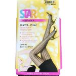 Spanx Star Power Center-Stage Double Diamond Stripe Shaping Tights Black Size C Photo 1
