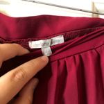 Charlotte Russe Burgundy Full Skirt Photo 4
