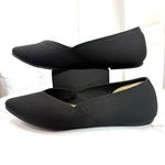 Cynthia Rowley  Women's Black Pointed Toe Slip On Ballet Flats Size 7.5 M Photo 3