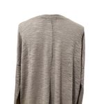 Cherish Long Sleeve Sweater Pullover Marled Design V Neck Boxy Knit Brown Small Photo 4