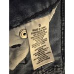 Aeropostale 🩵🩵 Women's High-Waisted Midi Dark Wash Denim Shorts, Size 0🩵🩵 Photo 2