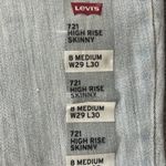 Levi's Women’s high rise skinny Levi 721 jeans new with tags Photo 2