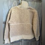 JoyLab  Half Zip Teddy Fleece Crop Pullover. Photo 2