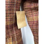 Coldwater Creek ‎ Cotton Houndstooth Blazer Jacket V#B193 Multicolor Size 12 Photo 4