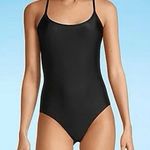 Xersion ‎ Womens One Piece Swimsuit Black XL Photo 0