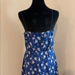 J.Crew Blue and White Floral Maxi Dress Photo 7