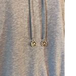 Michael Kors Light Blue Hooded Cropped Sweatshirt sz M Photo 4