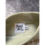 Princess Polly Ribbed Green Floral Mock Neck Pullover Sweater Size Small Medium Photo 2