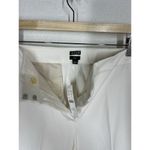 J.Crew Kate Straight Leg Pant Size 16 Ivory Bi Stretch Cotton Blend Photo 2