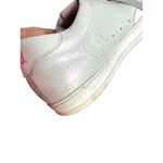P448  John pearl glitter leather monochrome sneakers size 38 Photo 12