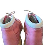 Timberland  Women's Nellie Chukka Pink Leather Waterproof Ankle Boots Photo 4