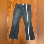 Cato - Dark Blue Denim Flared Jeans Size 10P Photo 2