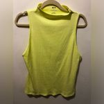 Maeve  Anthropologie mock neck‎ tank lime sz XL Photo 3