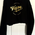 Black Iowa city wave hoodie Size M Photo 0