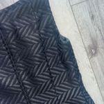 Carmen Marc Valvo  Wool Patterned Dress 6 Black Photo 4