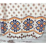 Pink Blush Women's Aztec Print Keyhole Back Sleeveless Top Multi-Color Medium Photo 2