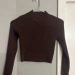 H&M Brown Cropped Sweater Photo 1
