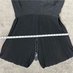 ZERO + MARIA CORNEJO Black Pleated Bodice Jumpsuit Size 6 Photo 2