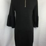 White House | Black Market Black Bell Half Sleeve Mini Shift Dress By  S Photo 10