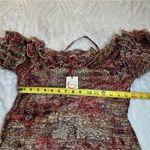 Raga  Size S Romantic Gold Tan Mini Dress Cocktail Wedding Resort Rocco New Photo 4