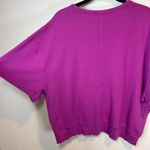 Athleta  Modern Sundown Sweatshirt Tee Magnolia Purple Short Sleeve Womens Medium Photo 8