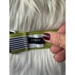J.Crew Women's Green and Navy Striped Belt Photo 2