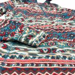 Woolrich ✨ Colwin Aztec Print Fleece 1/2 Zip Pullover | Size M 🤎 Photo 3