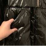 VERO MODA Classic size Medium black down jacket with faux fur hood EUC Photo 7