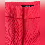 Apt. 9  14 Stretch Textured Cuffed Zip Hook Fly Shorts in Bright Coral Photo 1
