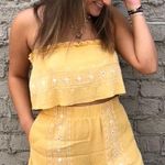 American Eagle Outfitters Yellow Two Piece Set Size M Photo 0