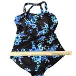 Swimsuits for All One Piece Sarong Swimsuit Womens 20 NEW Defects Floral Blue Size undefined Photo 10