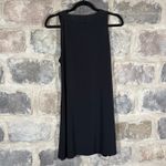 Kenneth Cole Reaction Swing Mini Dress Woman's Large Black Sleeveless Festival Photo 4