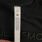 Lululemon NWT Scuba Oversized Pullover Crewneck Sweater Wordmark Black Size M/L Photo 10