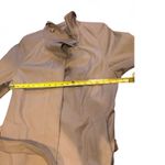 Lauren Ralph Lauren Khaki Stand Collar Trench Coat Tan Size L Photo 6