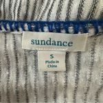 Sundance  Striped V-Neck Wrap Top  Small Linen Tie Waist Coastal‎ Casual Photo 5