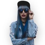 new Laser Cut Round Metal Mirror Lens Sunglasses ☀︎︎Silver / Blue Mirror Lens Photo 8