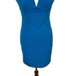 B Darlin  Dress Womens 5 6 Blue Bodycon Sleeveless Clubwear Party Sexy Photo 2