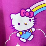 Hello Kitty and Friends Bright Pink Vibrant Graphic‎ Sweatshirt Women's Size XXL Photo 6