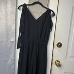 Ulla Johnson  bianca black wide leg sleeveless jumpsuit minimalist quiet luxury 4 Photo 6